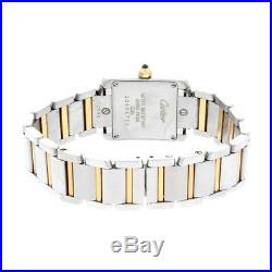 Cartier Ladies Tank Francaise 18ct Yellow Gold & Stainless Steel Watch