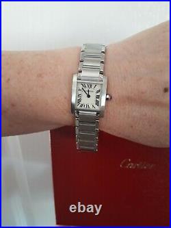 Cartier Ladies Tank Francaise Watch