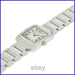 Cartier Ladies Watch Tank Francaise Steel 2384 Papers (2008) RW0371