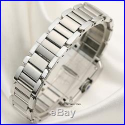 Cartier Lady Tank Anglaise Stainless Steel 3485