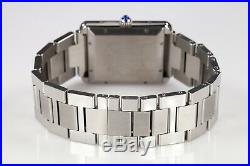 Cartier Men's Tank Solo XL Automatic Stainless Steel Watch 3800