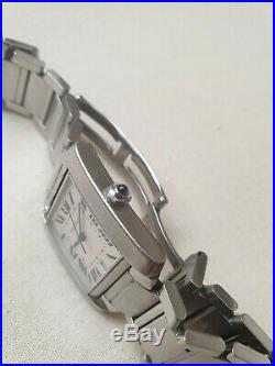 Cartier TANK Française (28mm) Automatic Steel Watch 2302