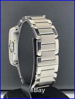 Cartier Tank Anglaise Large Steel Automatic with Date Ref. W5310009 Box & Papers