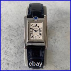 Cartier Tank Basculante 2386 Reversible Swiss Quartz Watch