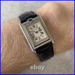 Cartier Tank Basculante 2386 Reversible Swiss Quartz Watch