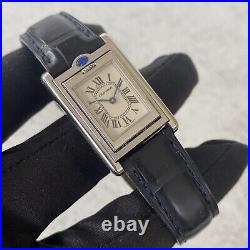 Cartier Tank Basculante 2386 Reversible Swiss Quartz Watch