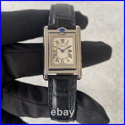 Cartier Tank Basculante 2386 Reversible Swiss Quartz Watch