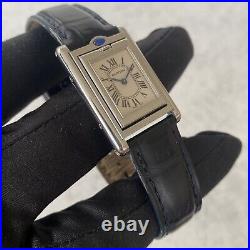 Cartier Tank Basculante 2386 Reversible Swiss Quartz Watch