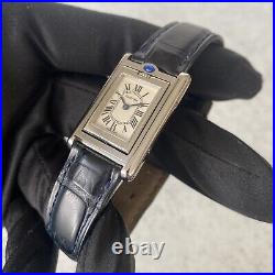 Cartier Tank Basculante 2386 Reversible Swiss Quartz Watch