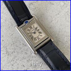 Cartier Tank Basculante 2386 Reversible Swiss Quartz Watch