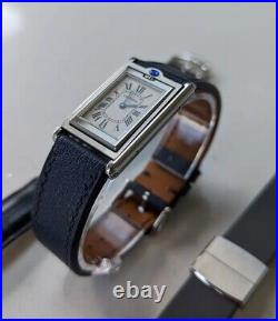 Cartier Tank Basculante 2405. Excellent Condition with 4 Straps