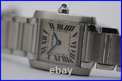 Cartier Tank Francaise 2300 Watch and Papers 1997
