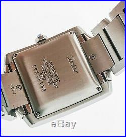 Cartier Tank Francaise 2302 Automatic Watch CC539183 Stainless 28mm Unisex