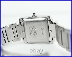 Cartier Tank Francaise 2302 Large 29mm Automatic Watch In Stainless Steel
