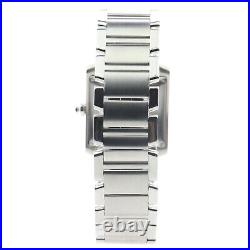 Cartier Tank Francaise 2302 Stainless Steel Watch