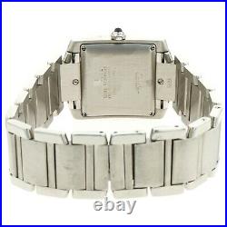 Cartier Tank Francaise 2302 Stainless Steel automatic watch with date