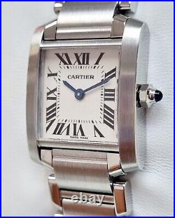 Cartier Tank Française 2384 Stainless Steel Quartz 20mm