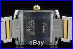 Cartier Tank Francaise 2465 W51012Q4 Steel & Gold Midsize Ladies Quartz Watch