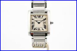 Cartier Tank Francaise 2485 Watch and Presentation Box Only