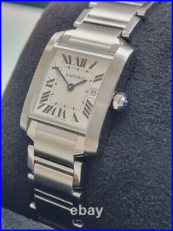 Cartier Tank Française 25mm Stainless Steel 2012 Model 2465