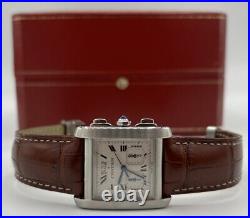 Cartier Tank Francaise Chrono Watch ref 2531