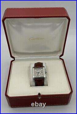 Cartier Tank Francaise Chrono Watch ref 2531