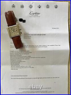 Cartier Tank Francaise Chrono Watch ref 2531