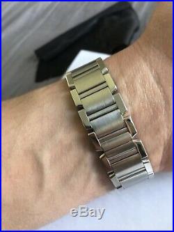 Cartier Tank Francaise Chronoflex Unisex Watch Ref 2303
