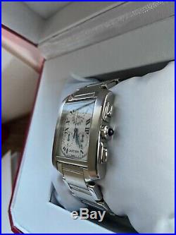 Cartier Tank Francaise Chronograph 2303