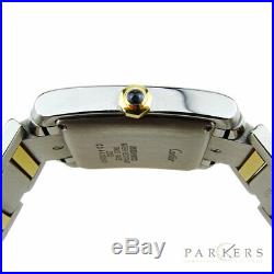 Cartier Tank Francaise Gents Steel And Gold Automatic Wristwatch W51005q4
