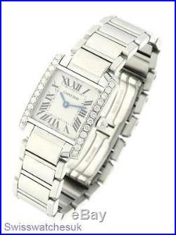 Cartier Tank Francaise Ladies Stainless Steel Quartz Watch -cartier Watch