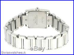 Cartier Tank Francaise Ladies Stainless Steel Quartz Watch -cartier Watch