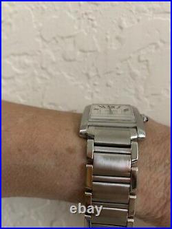 Cartier Tank Francaise Medium SiZe 25 mmWomen's Watch