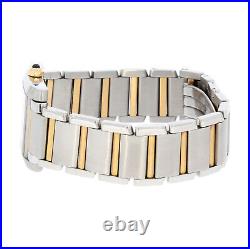 Cartier Tank Francaise Mid Size Ladies 18ct Yellow Gold & Steel 2002 Watch 2301