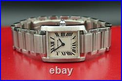 Cartier Tank Francaise Quartz W51008Q3 2384 20mm Swiss Made watch
