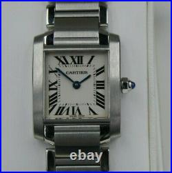 Cartier Tank Francaise Quartz W51008Q3 2384 20mm Swiss Made watch