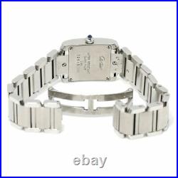Cartier Tank Francaise SM W51008Q3 Quartz Cream Dial Ladies Watch 90109843