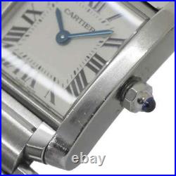 Cartier Tank Francaise SM W51008Q3 Quartz White Dial Ladies Watch 90134785