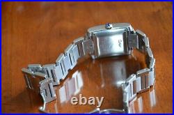 Cartier Tank Française Silver Men's Watch W5200014