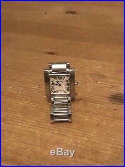 Cartier Tank Francaise Stainless Steel Watch 2301