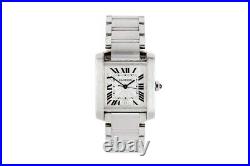 Cartier Tank Francaise Steel Automatic Watch 2302 28mm