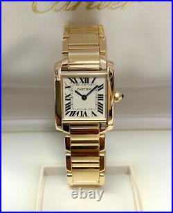 Cartier Tank Francaise W50002N2 Ladies 20mm With Papers SERVICED
