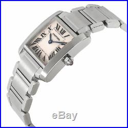 Cartier Tank Francaise W51028Q3 Women's Watch in Stainless Steel