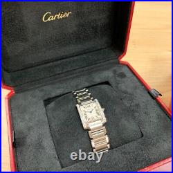 Cartier Tank Francaise Watch Diamond Set Case W51008Q3 Papers RW0519 (2016)