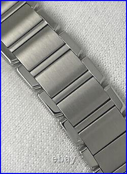 Cartier Tank Francaise White Dial Quartz Steel Ladies Watch 25mm 2465 Serviced