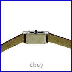 Cartier Tank Must De Cartier Stainless Steel Quartz Wristwatch Wsta0054