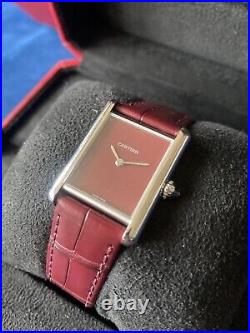 Cartier Tank Must Red Quartz Watch WSTA0054