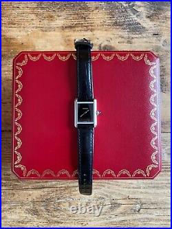 Cartier Tank Must SMALL WSTA0071 BLACK Dial 2022 With Papers UNWORN