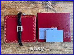 Cartier Tank Must SMALL WSTA0071 BLACK Dial 2022 With Papers UNWORN