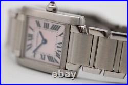 Cartier Tank Pink Mother of Pearl 2384 Watch Only